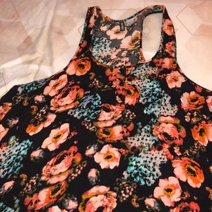 Floral Print Tank Top
